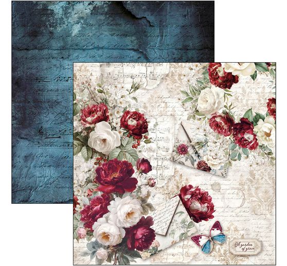 Papier scrapbooking Ciao Bella &laquo; Bohemian Burgundy &raquo;