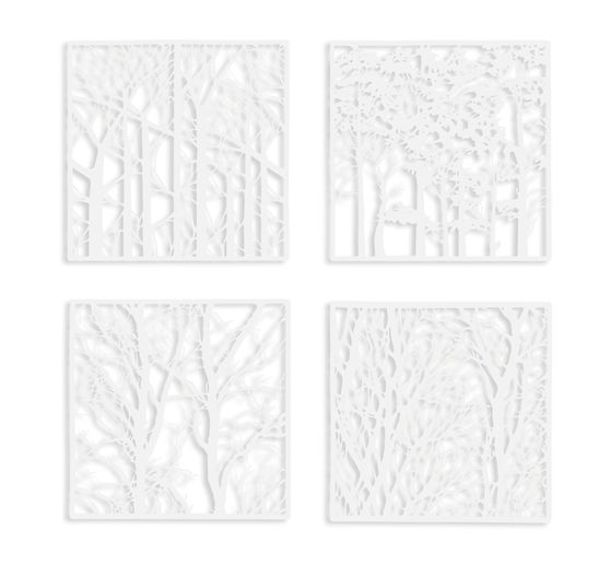 VBS Stencil set "Forest", 4 pcs.