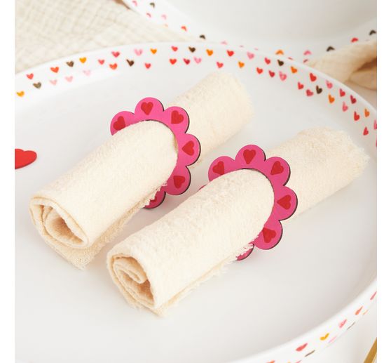 VBS Napkin ring "Flower"