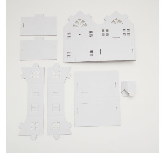 Kit cr&eacute;atif maison en papier VBS &laquo; Maison de campagne &raquo;