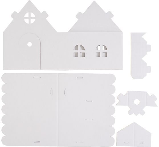 Kit cr&eacute;atif maison en papier VBS &laquo; Maisonnette &raquo;