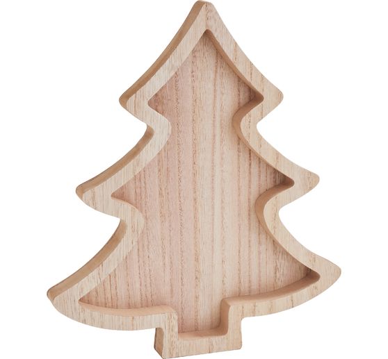 VBS Wooden fir tree with recess