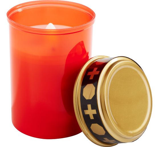 Bougie fun&eacute;raire LED