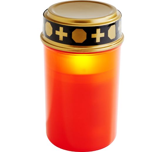 Bougie fun&eacute;raire LED