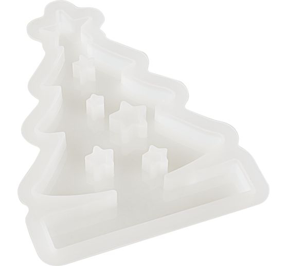 VBS Silikon‑Gie&szlig;form "Tannenbaum" mit Steckkante