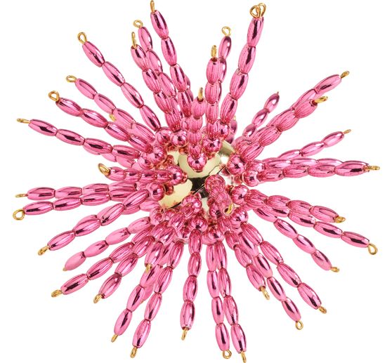 Kit complet &eacute;toile en perles &laquo; Stella Rosa &raquo;