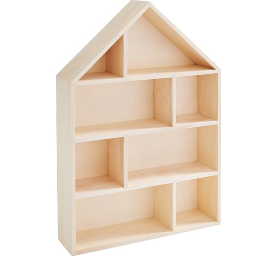 Casier en bois avec &oelig;illets de suspension VBS