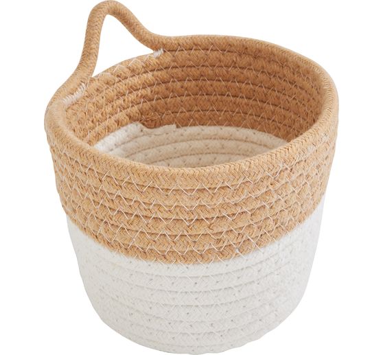 VBS Cotton hanging basket with handle