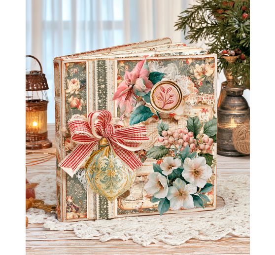 Ciao Bella Junk Journal & Ephemera Book "Golden Winter"