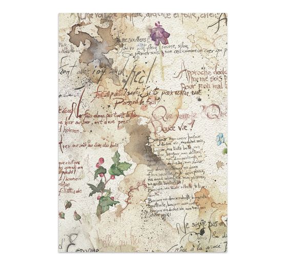 A5 Junk Journal Focus Points Stamperia &laquo; Flowers and Poems &raquo;