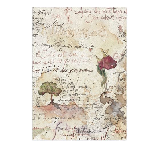 A5 Junk Journal Focus Points Stamperia &laquo; Flowers and Poems &raquo;