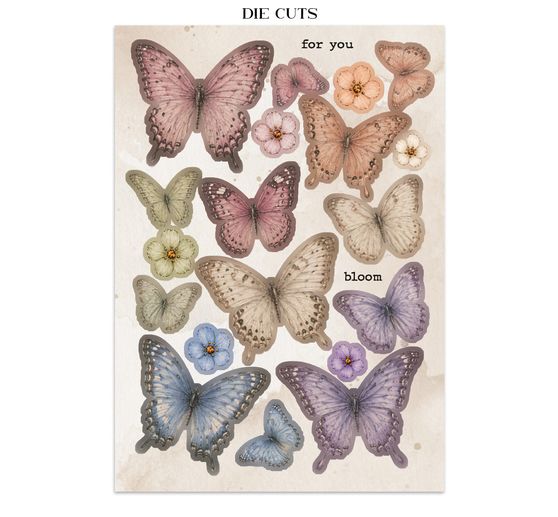 A5 Junk Journal Focus Points Stamperia &laquo; Flowers and Poems &raquo;