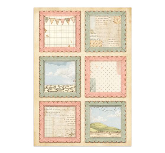 A5 Junk Journal Focus Points Stamperia &laquo; Cozy Family &raquo;