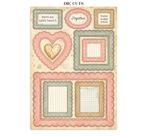A5 Junk Journal Focus Points Stamperia &laquo; Cozy Family &raquo;