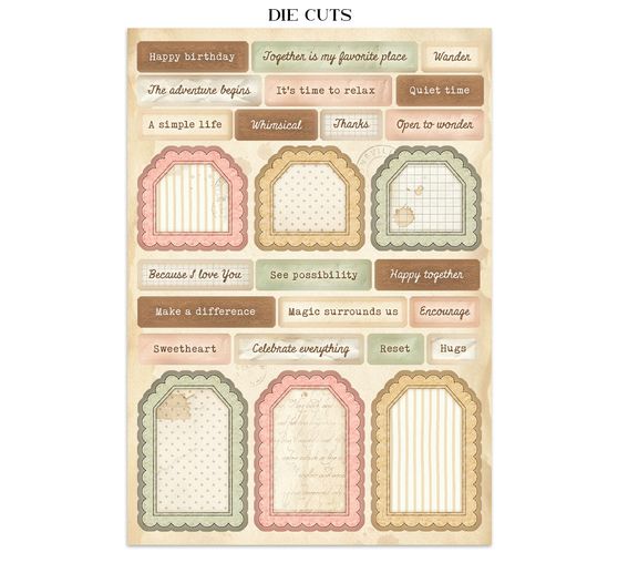A5 Junk Journal Focus Points Stamperia &laquo; Cozy Family &raquo;