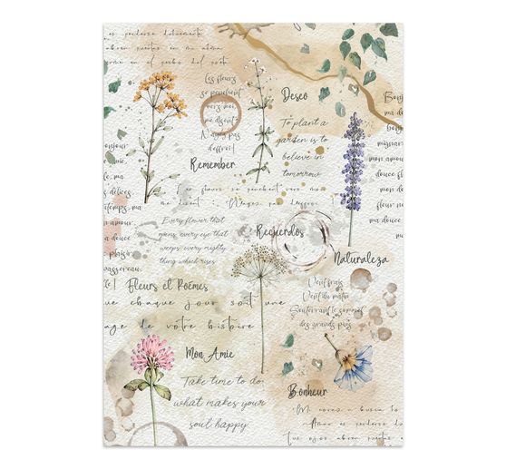 Stamperia Junk Journal Book "Flowers and Poems"
