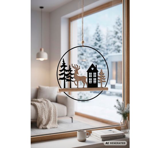 VBS Metallring "Winterlandschaft"