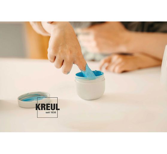 MUCKI porcelain finger paint + marker "Porzellanfreunde", 6 x 50 ml