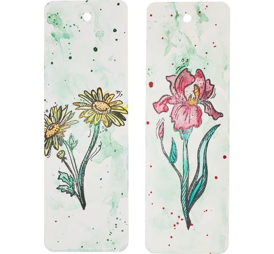 Marque-pages vierges pour aquarelle VBS, 30 pc.