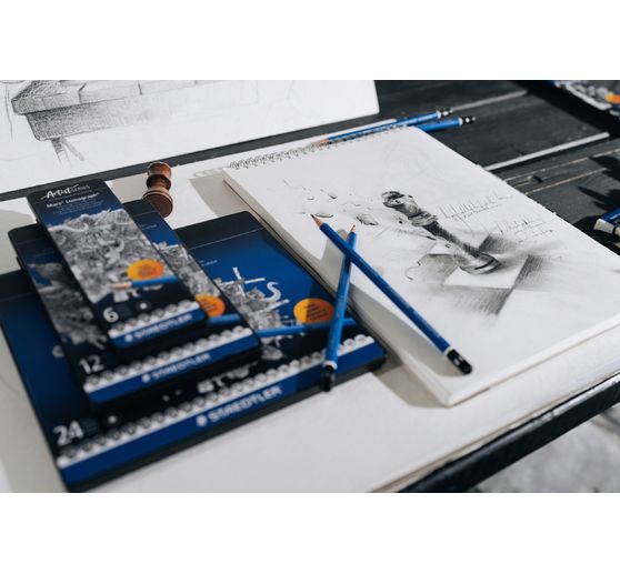Crayons &agrave; dessin STAEDTLER &laquo; Mars Lumograph &raquo; 100