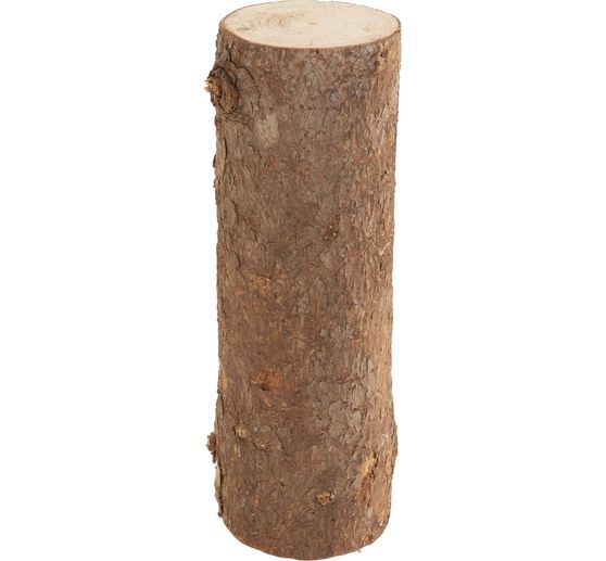 Holzstamm mit Rinde