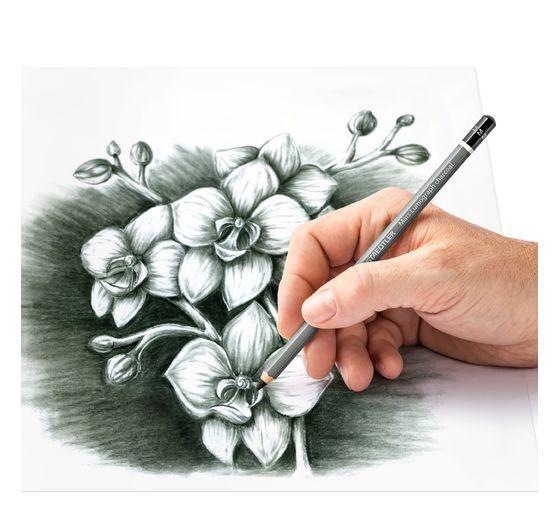 STAEDTLER Kohlestifte "Mars Lumograph" charcoal 100C, 4-tlg.