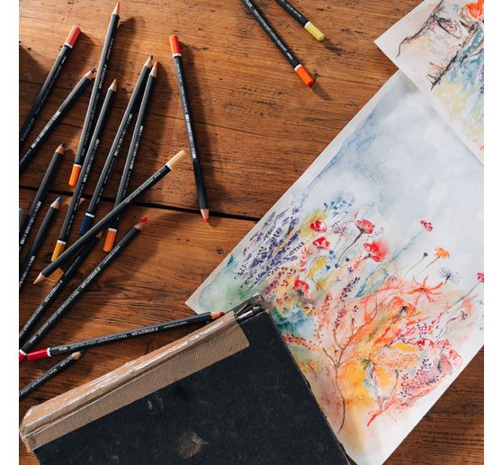 STAEDTLER Aquarellstifte "Mars Lumograph" colour aquarell
