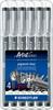 Pigment Liner STAEDTLER, Noir, set de 6