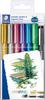 STAEDTLER Metallic Marker & Pigment Liner Set, 7 pcs.