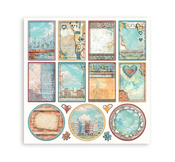 Bloc de papier scrapbooking Stamperia &laquo; Furry Friends 2 &raquo;
