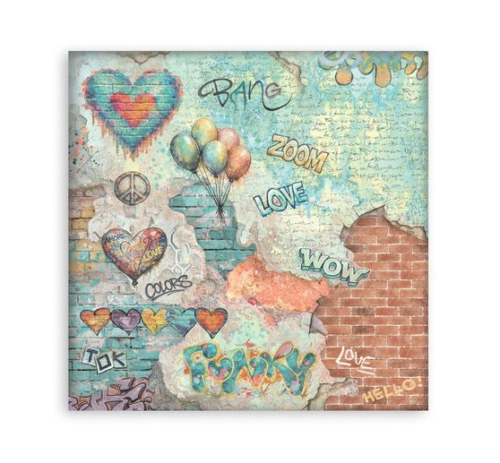 Bloc de papier scrapbooking Stamperia &laquo; Furry Friends 2 &raquo;