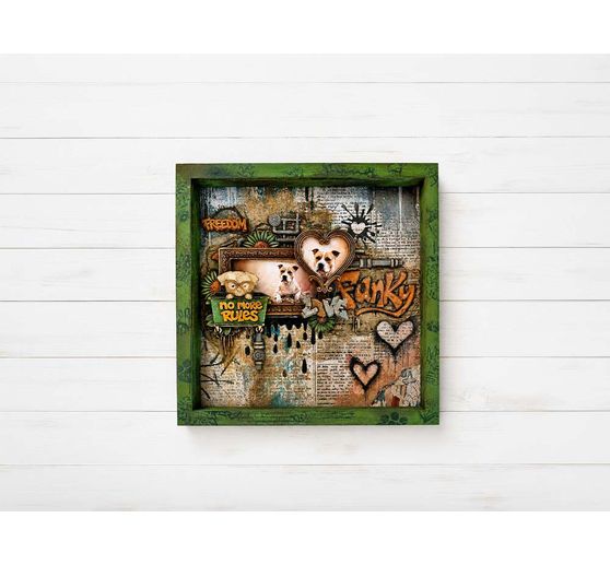 Stamperia Scrapbook block "Furry Friends 2 Backgrounds"