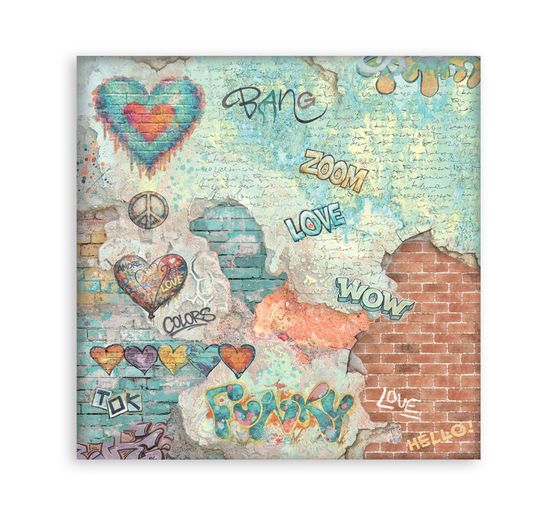 Stamperia Scrapbook block "Furry Friends 2 Backgrounds"