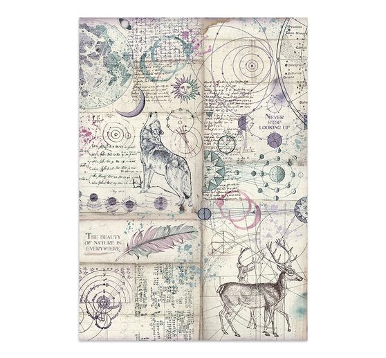Junk Journal Book Stamperia &laquo; Cosmos &raquo;