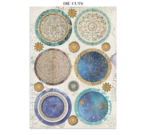 Junk Journal Book Stamperia &laquo; Cosmos &raquo;