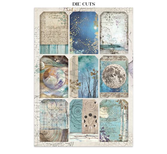 Junk Journal Book Stamperia &laquo; Cosmos &raquo;