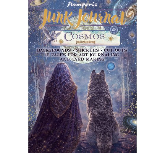 Junk Journal Book Stamperia &laquo; Cosmos &raquo;