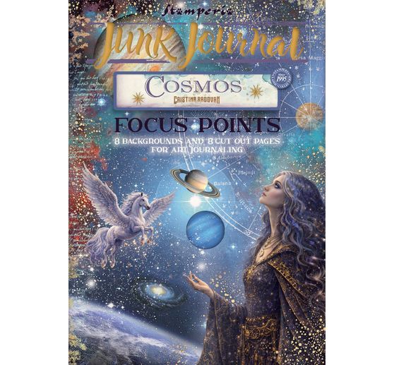 Stamperia A5 Junk Journal Focus Points "Cosmos"