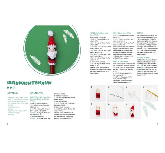 Livre &laquo; Amigurumi Pen Friends - Colorful Christmas &raquo;