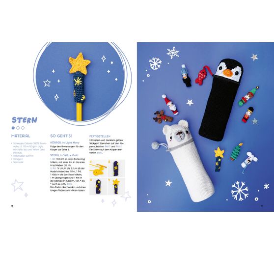 Livre &laquo; Amigurumi Pen Friends - Colorful Christmas &raquo;