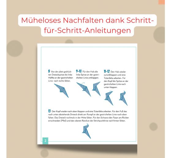 350 papiers origami &laquo; Faltzauber durchs Jahr &raquo;