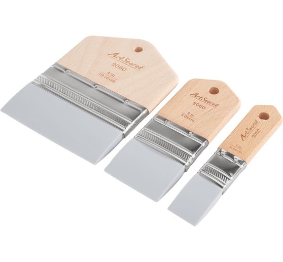 VBS Silikon-Pinsel mit Holz-Paddlegriff