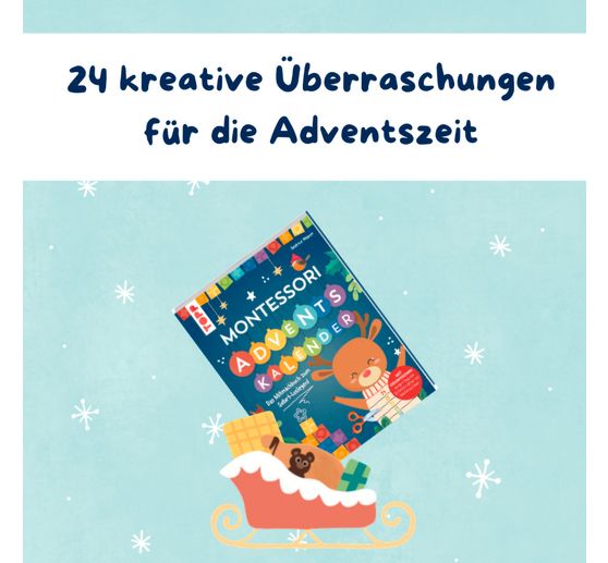 Livre calendrier de l&rsquo;Avent &laquo; Montessori &raquo;