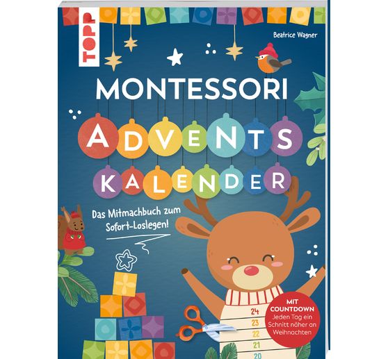 Livre calendrier de l&rsquo;Avent &laquo; Montessori &raquo;
