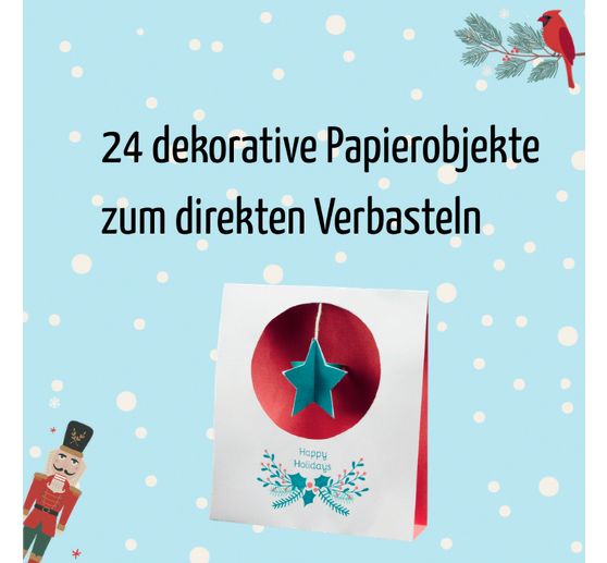 Calendrier de l&rsquo;Avent cr&eacute;atif &laquo; Kreativer Advent &raquo;