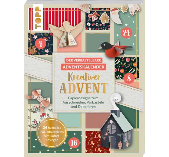 Calendrier de l&rsquo;Avent cr&eacute;atif &laquo; Kreativer Advent &raquo;