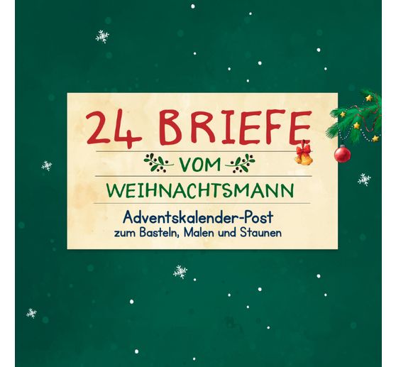 24 Briefe vom Weihnachtsmann "Adventskalender Post"
