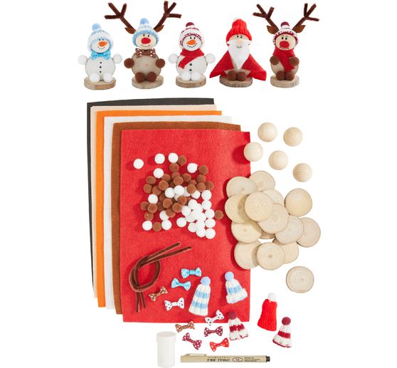 Kit cr&eacute;atif VBS &laquo; Amis de No&euml;l &raquo;