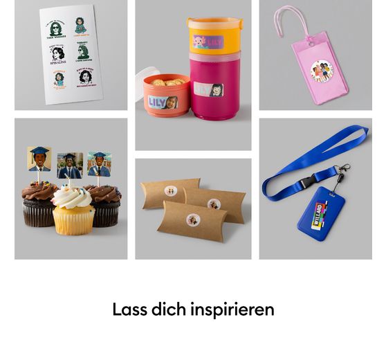 Cricut StickerPix Print Set "Stickerb&ouml;gen", 55-tlg.