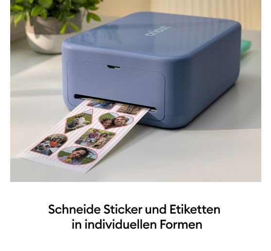 Cricut StickerPix Print + Cut Set "Fotopapier + Stickerb&ouml;gen", 74-tlg.